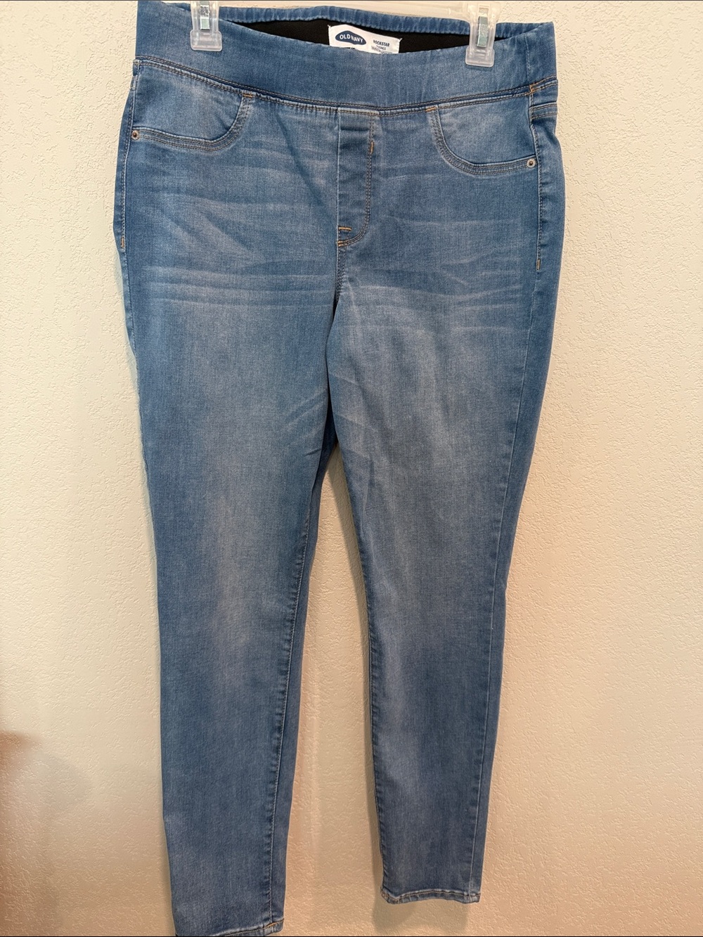 Old Navy Rockstar Denim Jeggings Pull-On Jeans